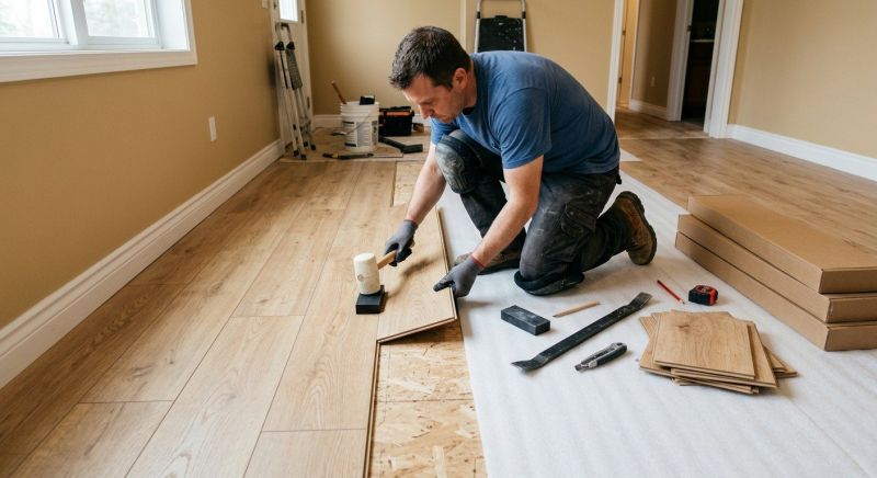Laminate Floor Installation in Montgomery Village, MD