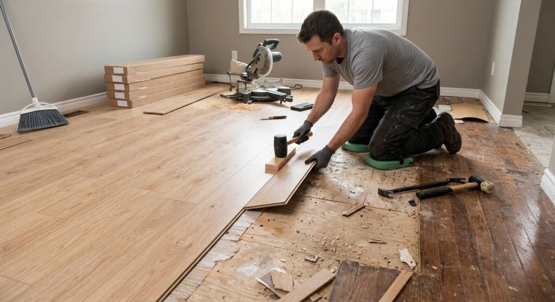 Laminate Floor Replacement in Derwood, MD