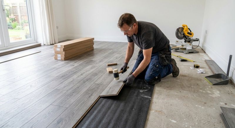 Laminate Floor Replacement in Laurel, MD