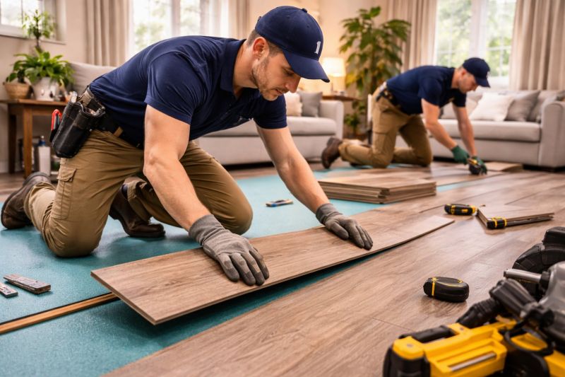 Laminate Flooring Replacement in Alexandria, VA