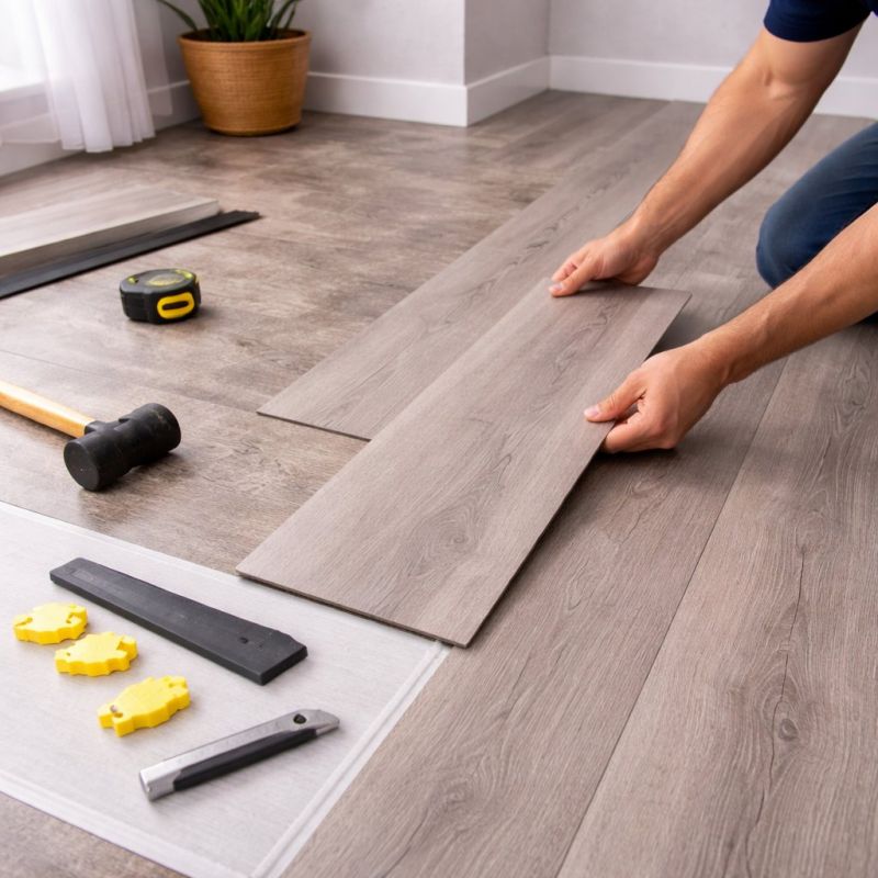 Luxury Vinyl Tile Installation in Bethesda, MD