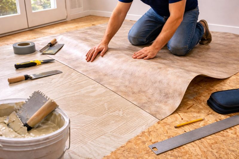 Sheet Flooring Installation in Cabin John, MD