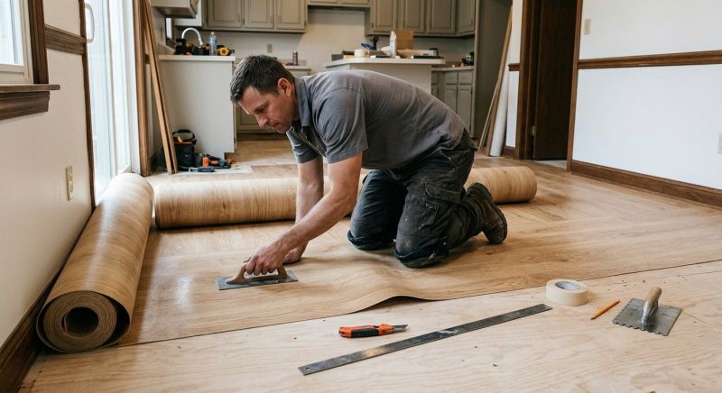 Sheet Flooring Installation in Cheltenham, MD
