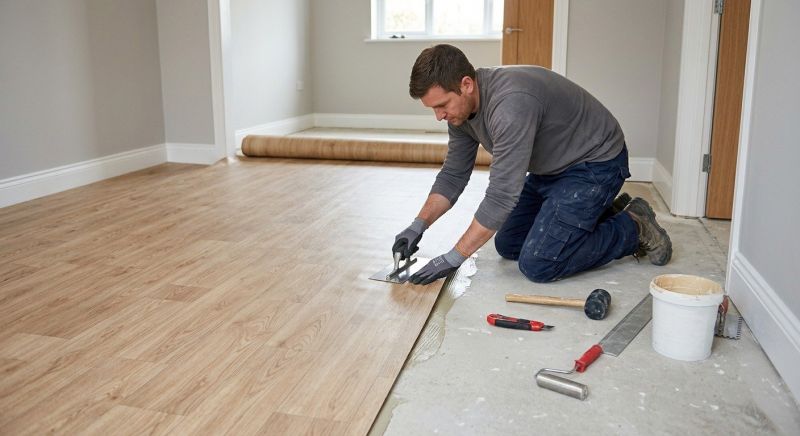 Sheet Flooring Installation in Cheltenham, MD
