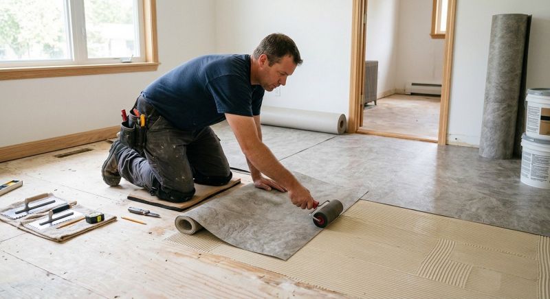 Sheet Flooring Installation in Gaithersburg, MD