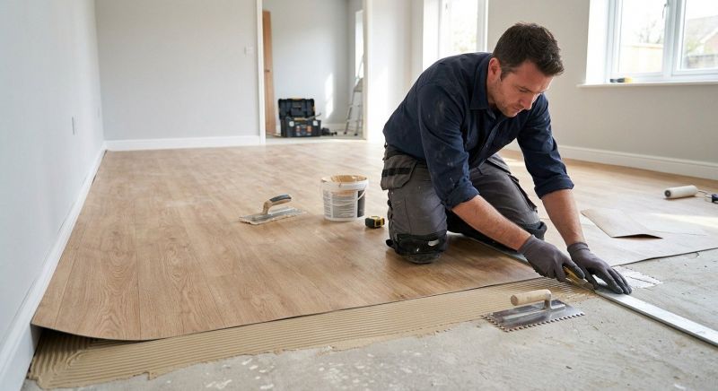 Sheet Vinyl Installation in Dumfries, VA