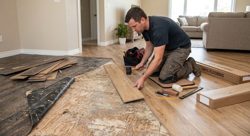 Vinyl Flooring Installation in Sterling, VA