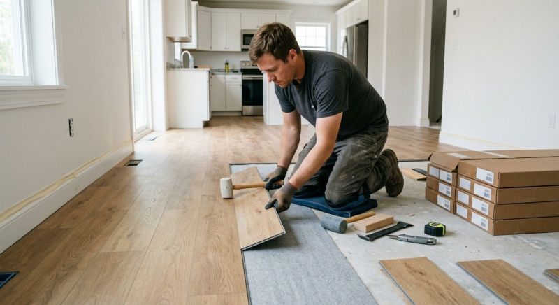 Vinyl Plank Floor Installation in Alexandria, VA