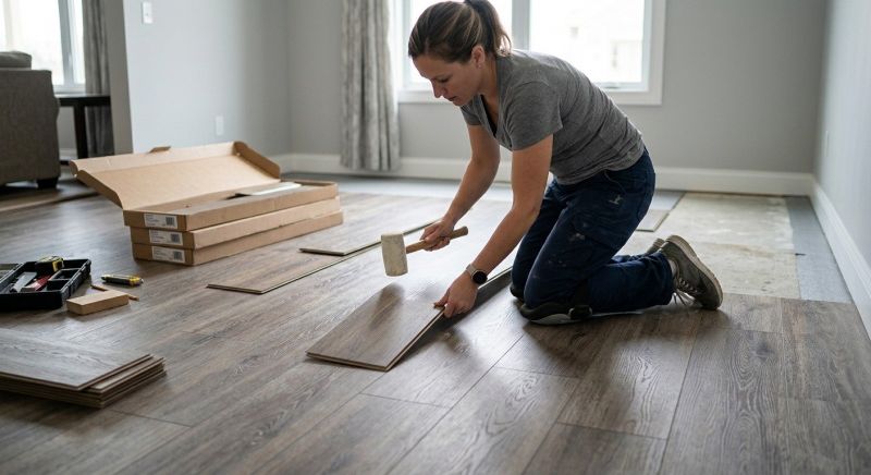 Vinyl Plank Floor Installation in Alexandria, VA