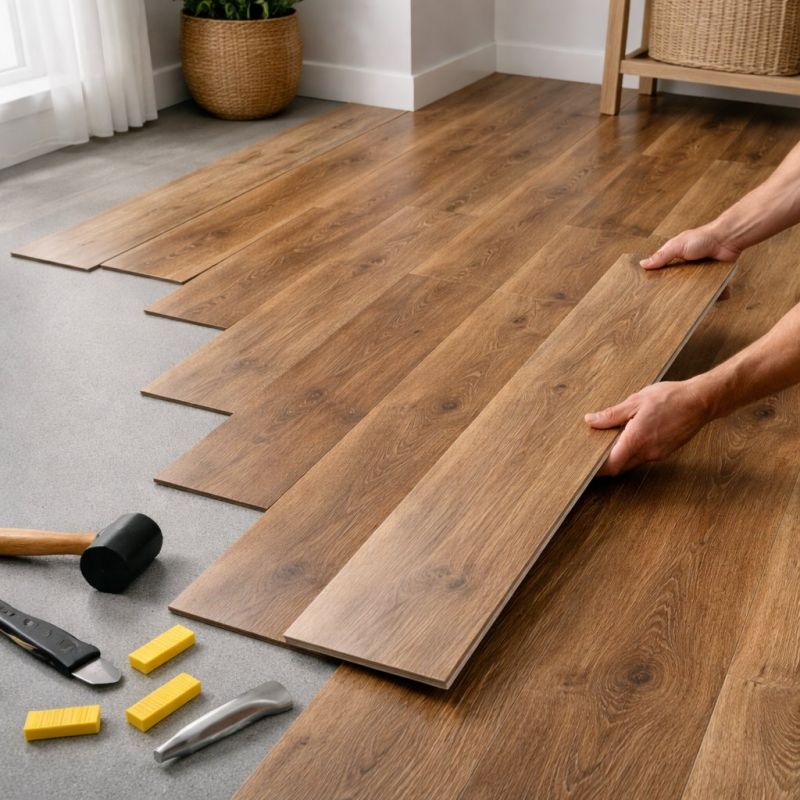 Vinyl Plank Floor Installation in Alexandria, VA