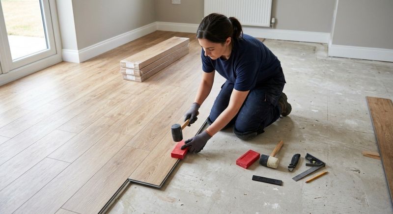Vinyl Plank Floor Installation in Alexandria, VA