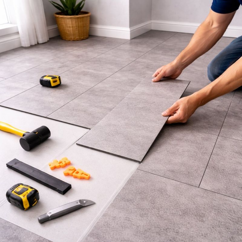 Vinyl Tile Installation in Alexandria, VA